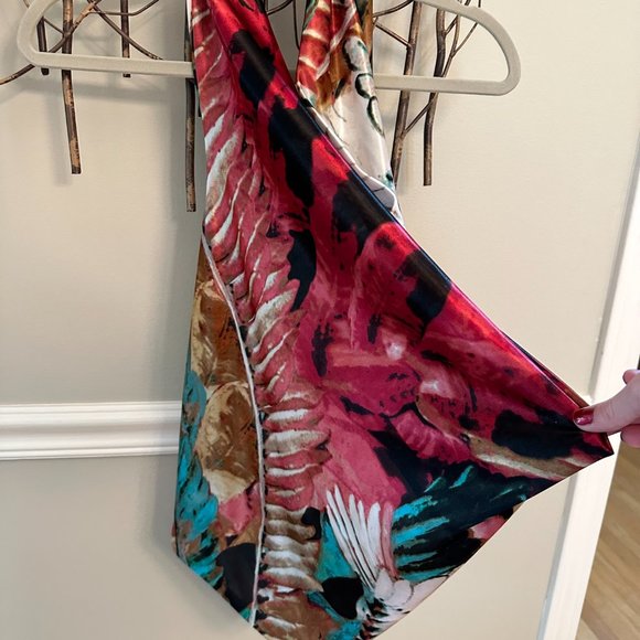 Halter Silk Top, Remain - Picture 5 of 9